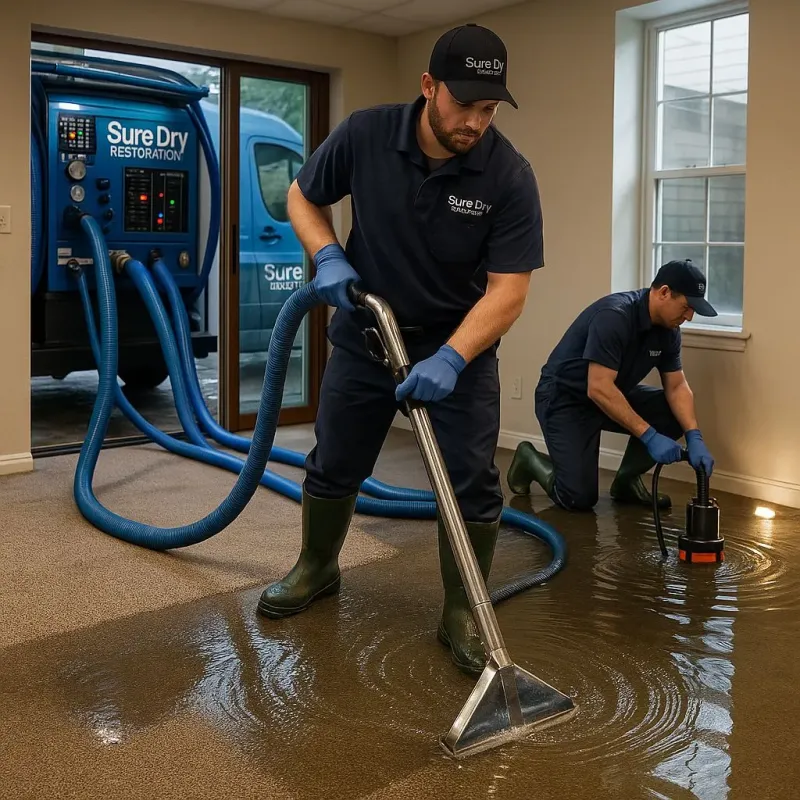 Water Extraction and Removal process in Wildwood, NJ